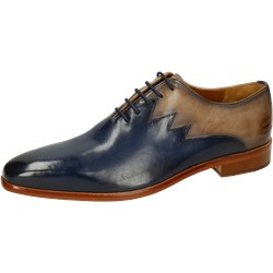 Buty eleganckie męskie Melvin & Hamilton granatowe  - zdjęcie produktu