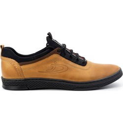 Półbuty męskie Polbut sznurowane skórzane casualowe  - zdjęcie produktu