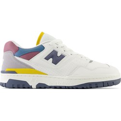 Buty sportowe męskie New Balance sznurowane białe z tworzywa sztucznego  - zdjęcie produktu