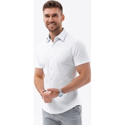 Koszula męska Ombre z krótkim rękawem  - zdjęcie produktu
