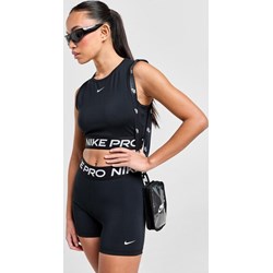 Bluzka damska Nike z okrągłym dekoltem z napisem na lato w sportowym stylu  - zdjęcie produktu