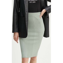 Spódnica Guess zielona midi  - zdjęcie produktu
