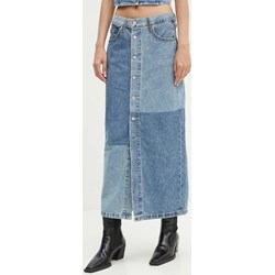 Spódnica niebieska Levi's midi casual  - zdjęcie produktu