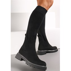 Kozaki damskie Renee bez zapięcia jesienne casual płaskie  - zdjęcie produktu