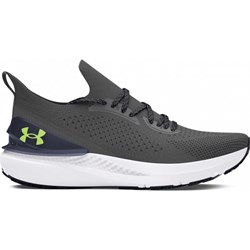Buty sportowe męskie Under Armour tkaninowe szare sznurowane  - zdjęcie produktu