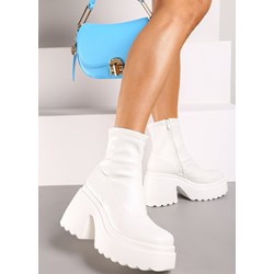 Botki Renee casual na platformie na zamek na zimę  - zdjęcie produktu