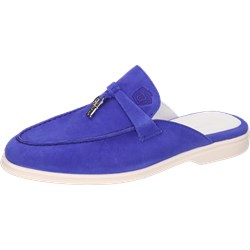 Klapki damskie niebieskie Melvin & Hamilton bez zapięcia płaskie casual na lato  - zdjęcie produktu
