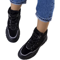 Śniegowce damskie casual sznurowane  - zdjęcie produktu