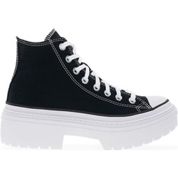 Trampki damskie czarne Converse sznurowane na platformie  - zdjęcie produktu