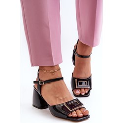 Sandały damskie S.Barski eleganckie z klamrą  - zdjęcie produktu