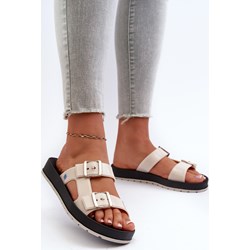 Klapki damskie Zaxy na płaskiej podeszwie  - zdjęcie produktu