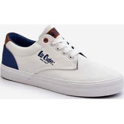Trampki męskie Lee Cooper białe na wiosnę młodzieżowe  - zdjęcie produktu