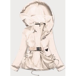 Kurtka damska Goodlookin.pl beżowa krótka  - zdjęcie produktu