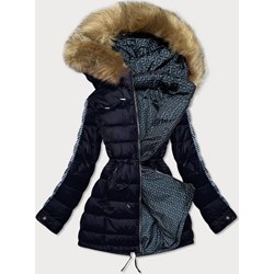 Kurtka damska Goodlookin.pl casual z poliestru z kapturem zimowa  - zdjęcie produktu