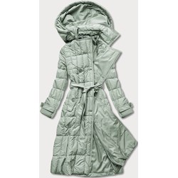 Kurtka damska Goodlookin.pl z kapturem długa z poliestru  - zdjęcie produktu