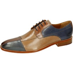 Buty eleganckie męskie Melvin & Hamilton brązowe jesienne  - zdjęcie produktu