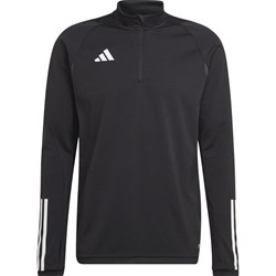 Bluza męska czarna Adidas sportowa jesienna  - zdjęcie produktu