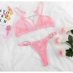 Różowy komplet bielizny damskiej Valetta.pl  - zdjęcie produktu