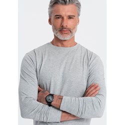 T-shirt męski Ombre z długim rękawem  - zdjęcie produktu