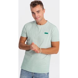 Ombre t-shirt męski z krótkim rękawem  - zdjęcie produktu