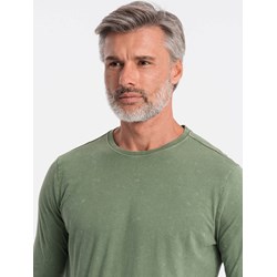 T-shirt męski Ombre z długimi rękawami  - zdjęcie produktu