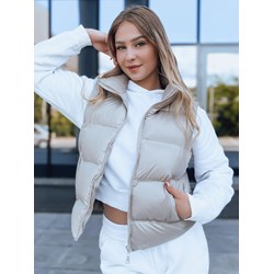 Kamizelka damska beżowa Dstreet  - zdjęcie produktu