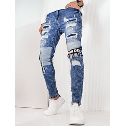 Niebieskie jeansy męskie Dstreet  - zdjęcie produktu
