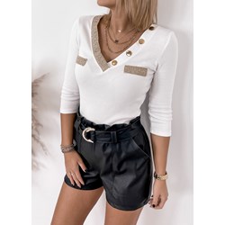 Bluzka damska Ubra z dekoltem w literę v  - zdjęcie produktu