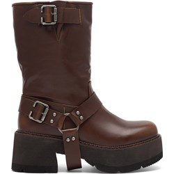 Workery damskie Jenny Fairy płaskie wiązane casual  - zdjęcie produktu