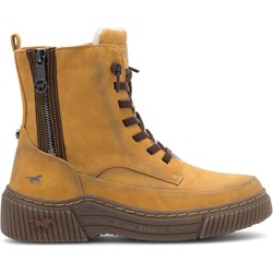 Mustang botki płaskie wiązane  - zdjęcie produktu