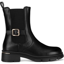 Botki czarne Jenny Fairy bez zapięcia płaskie  - zdjęcie produktu