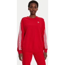 Bluza damska Adidas czerwona  - zdjęcie produktu