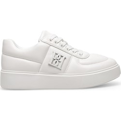 Buty sportowe damskie BADURA wiązane na platformie jesienne  - zdjęcie produktu