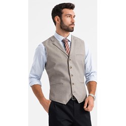 Kamizelka męska Ombre elegancka  - zdjęcie produktu