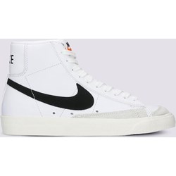 Trampki damskie białe Nike z wysoką cholewką ze skóry  - zdjęcie produktu