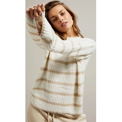Sweter damski Moodo.pl z okrągłym dekoltem  - zdjęcie produktu