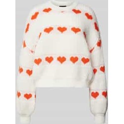 Sweter damski Pieces z nadrukami  - zdjęcie produktu