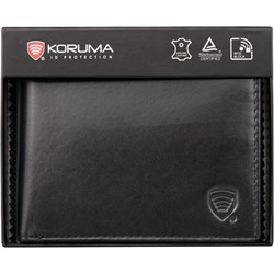 Portfel męski czarny Koruma  - zdjęcie produktu