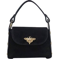 Listonoszka Barberini`s średnia skórzana z aplikacjami elegancka  - zdjęcie produktu