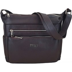 Listonoszka Barberini`s lakierowana skórzana elegancka  - zdjęcie produktu