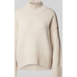 Sweter damski casual z golfem  - zdjęcie produktu