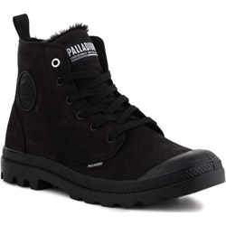 Buty zimowe męskie sznurowane  - zdjęcie produktu