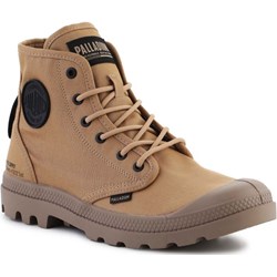 Buty zimowe męskie Palladium brązowe młodzieżowe z tkaniny  - zdjęcie produktu
