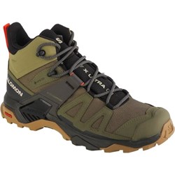 Buty trekkingowe męskie Salomon na zimę wiązane sportowe  - zdjęcie produktu