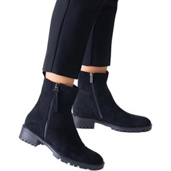 Botki zamszowe  - zdjęcie produktu