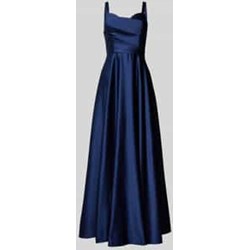 Laona sukienka satynowa na ramiączkach rozkloszowana  - zdjęcie produktu