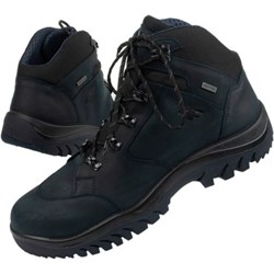 Buty trekkingowe męskie 4F czarne sportowe sznurowane  - zdjęcie produktu