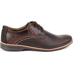 Półbuty męskie Buty Olivier sznurowane eleganckie  - zdjęcie produktu