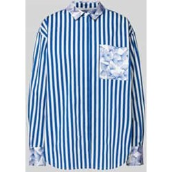 Koszula damska Herzensangelegenheit z bawełny z kołnierzykiem  - zdjęcie produktu