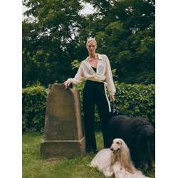 Spodnie damskie Reserved z tkaniny  - zdjęcie produktu